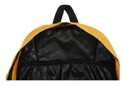 Mochila Vans Mostaza Con Logotipo Old School Original Env o gratis