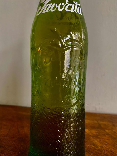 Antigua Botella Refresco La Favorita Llena Líquido Original (Usado)