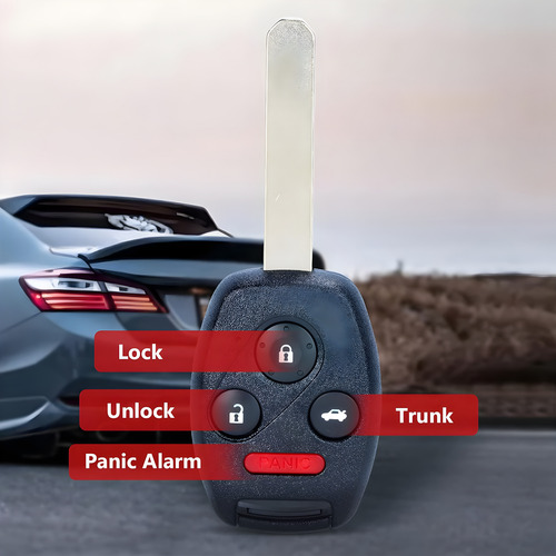 Ggg Funda De Llave Para Honda Civic Accord 2006 2007 2008