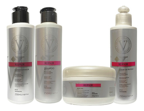 Kit 4 Produtos Vip Line Repair Varcare