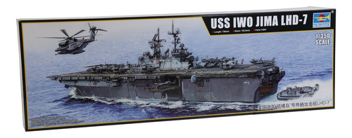 Kit Modelo Trompetista Uss Iwo Jima Lhd-7