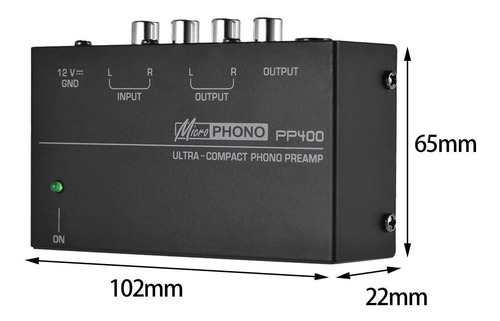 Amplificador De Tocadiscos, Preamplificador De Fono,