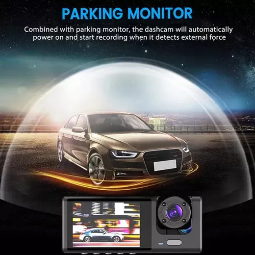 Cámara Dvr For Coche, Sonido Interno De Grabación Inversa