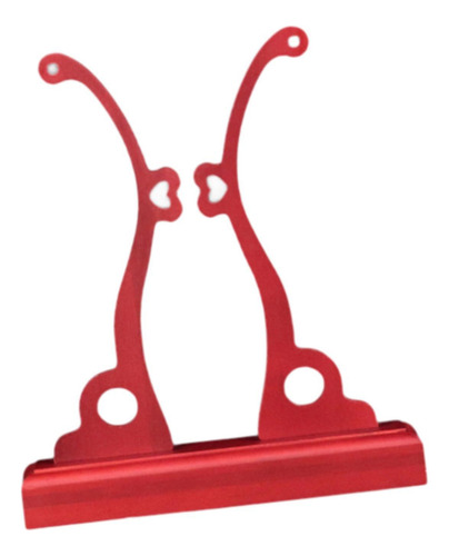 Soporte De Soporte De Ventilador De Manos Madera Rojo