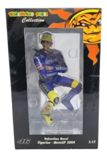 Figura Valentino Rossi  Moto Gp 2004 1/12 Minichamps