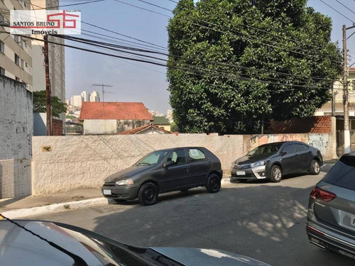 Belo Terreno De 506m² Com Planta Pré-aprovada Para Prédio Na Freguesia Do Ó - Te0163