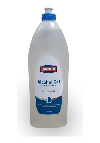 Alcohol Gel 70% 1 Litro Bonato