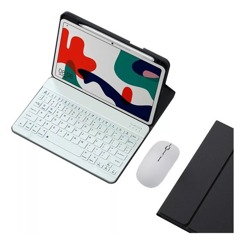 Funda De Teclado Y Ratón Para Huawei Mediapad M6 De 10,8 Pul