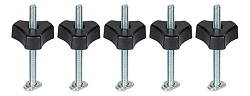 Paquete De 5 Pernos M8 T Track, Kit De Pernos Con Ranura En