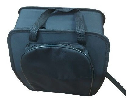 Imagen 2 de 4 de Estuche Semiduro Para Acordeon Vallenato 35x20x35 Cms