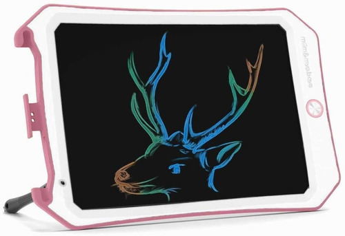 Imagen 1 de 6 de Pizarra Magica De Dibujo Niños Lcd Color Spring 10 Bla/rosa