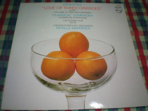 Prokofiev  Love Of Three Oranges Vinilo Made In Holland (21)