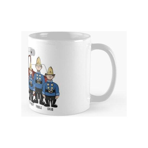 Taza Tripulación De Bomberos De Trumpton Calidad Premium