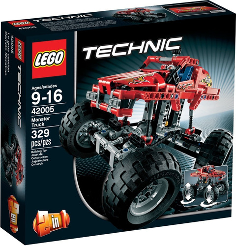 Lego Technic 42005 Caminhão Gigante Monster Truck Raro