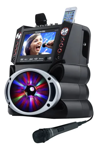 comprar Sistema De Karaoke Karaoke Usa Gf845 Con 2 Micrófonos Y 7 Pa