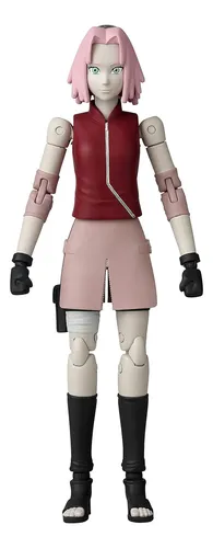 Figura Haruno Sakura De Naruto Shippuden Anime Heroes Bandai