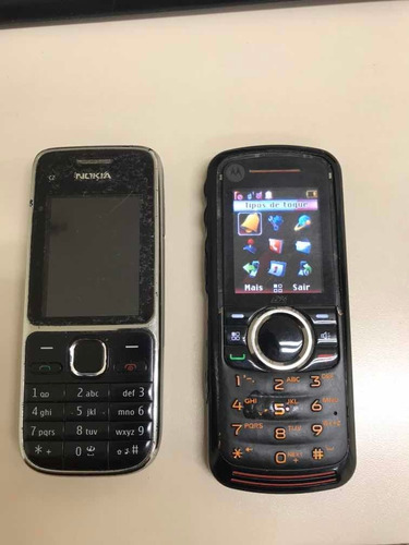 Celular Motorola Nextel E Celular Nokia C2 Com Defeito