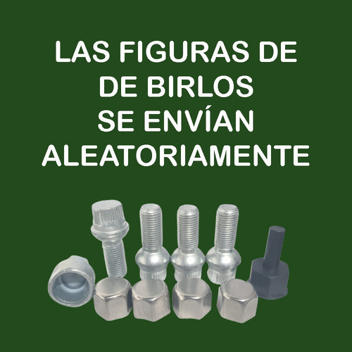 Imagen 10 de 10 de Birlos De Seguridad Originales Audi/ Seat/volkswagen/mg