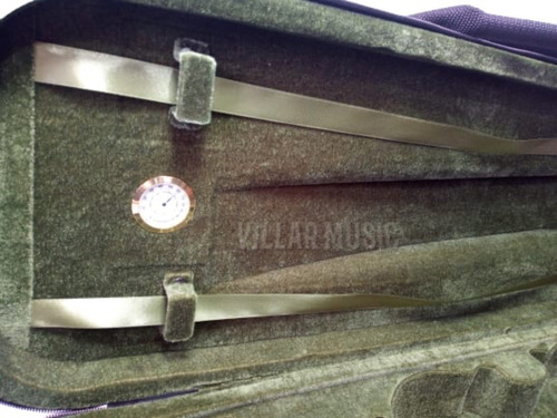 Imagem 3 de 7 de Case Marquês Ej12 Para Violino Retangular Preto 4/4