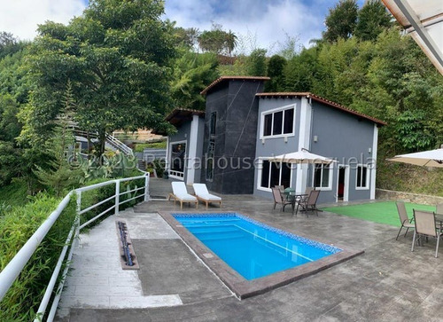 Hermosa Casa Alto Hatillo Moderna Con Clima Y Vista Hermosa Recién Remodelada Y Amoblada 2321214