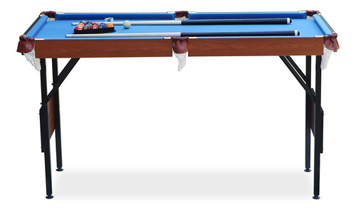 Mesa De Billar Plegable 55 Pulgadas Entretenimiento Portátil