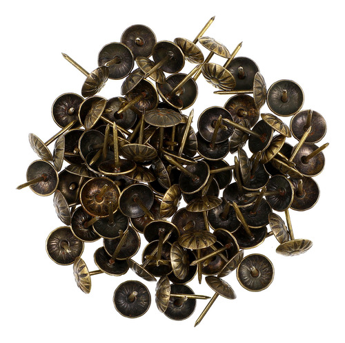 100 Unidades De Clavos Decorativos Para Tapicería Con Forma