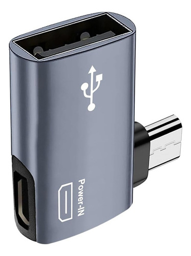 Adaptador Otg De 2 Piezas Para Fire Stick, Ángulo Izquierdo/