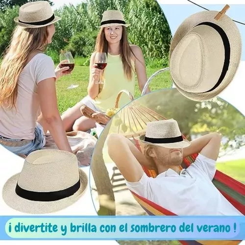 Sombrero Gorro Dandy Panama Panameño Playa Hombre Mujer X40