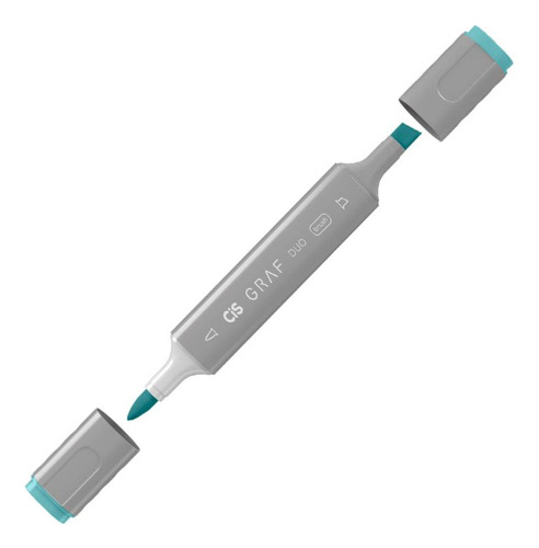 Marcador P/ Livro De Colorir Graf Duo Brush Cis Cor Pastel Blue - 67