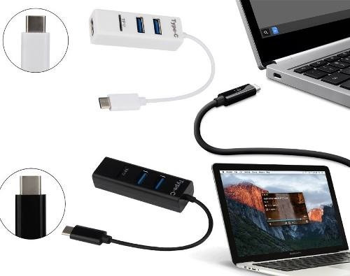 Hub Usb C Type C Tipo C A Usb 2.0 +tf Micro Sd