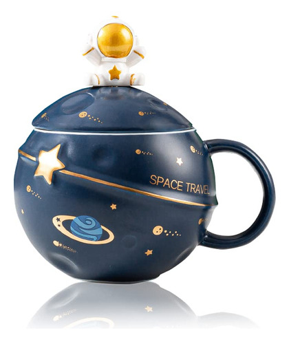 Bz1 Taza Kawaii De Astronauta, Taza De Cerámica, Taza De