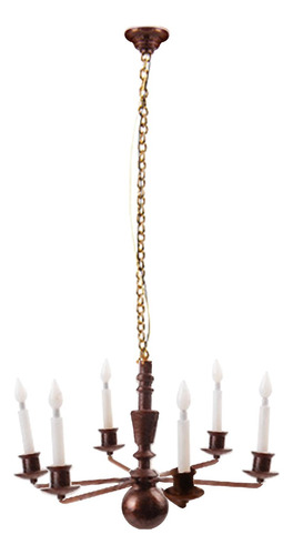 2 Estilo Europeo Retro Lámpara De Techo Bronce 14,5cm