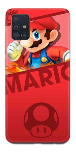 Imagen 7 de 10 de Funda Samsung A31 A21s A11 Nintendo Mario Bros 4
