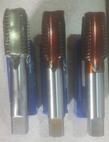 Juego De Machos 1.3/8 X 6 Tpi Unc Hss Marca: Goliath