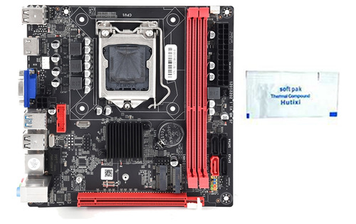 Placa Base B75a (b75) +grasa Térmica Lga1155 2xddr3 Ranura R