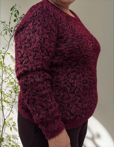 Sweters Piel De Mono Calidad Premium Talle Especial