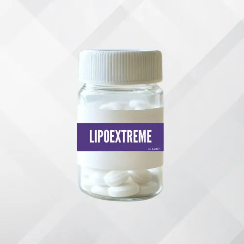 Quemador Grasas Lip Xtreme Rápida Acción 30 Comp Termogenico Sin Sabor