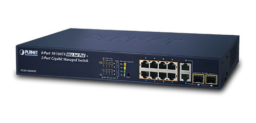 Imagen 4 de 8 de Planet Fgsd-1008hps Switch Web Smart Poe