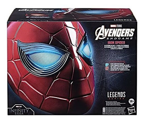 Spider-man Marvel Legends Spider Electronic Casco Con N3c4l