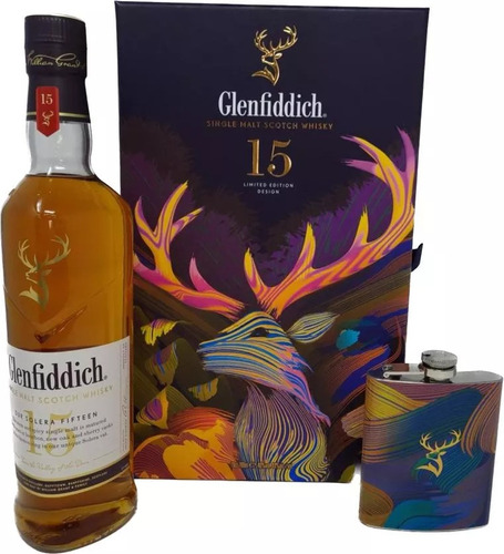 Whisky Glenfiddich 15 Anos - Edition Design 700ml - 40