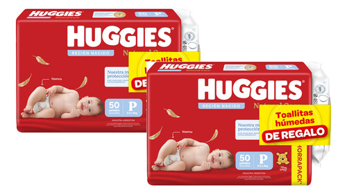 Huggies Natural Care P X 100 + 96 Toallas De Regalo