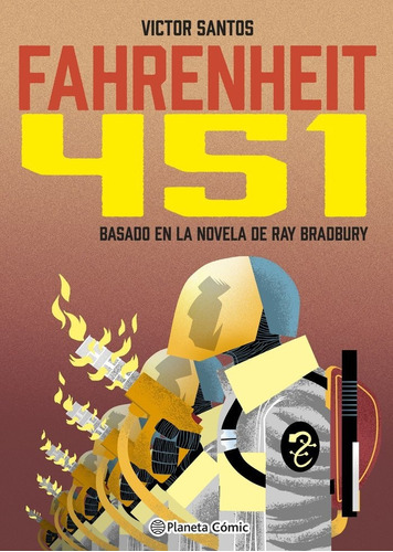 Libro Fahrenheit 451 (novela Grafica) - Santos, Victor