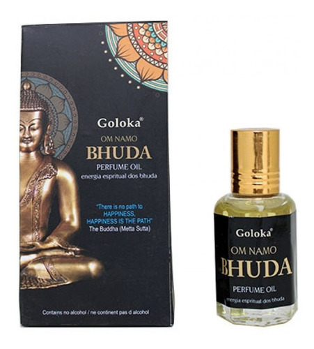 Óleo Perfumado Indiano Goloka Buda 6un.10ml - Espiritual