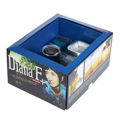 Cámara Lomography Diana F+ Formato Medio Con Flash