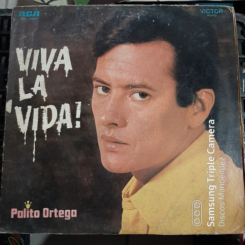 Vinilo Palito Ortega Viva La Vida Aa M5