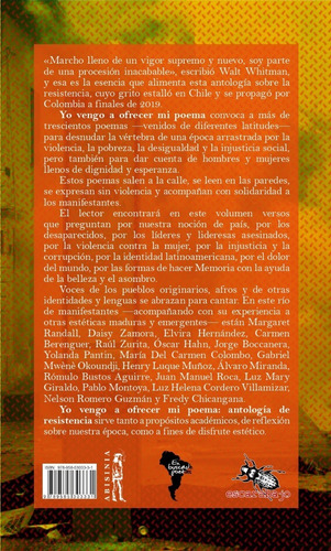 Imagen 2 de 5 de Yo Vengo A Ofrecer Mi Poema - Antología De Resistencia