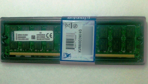 Memoria Kingston Ddr2 4gb Un Solo Banco