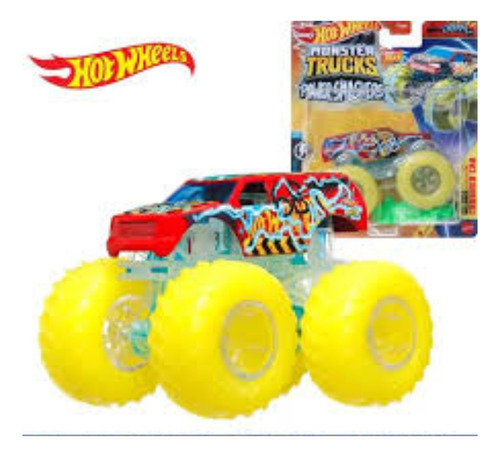 Monster Truck Power Smashers Hot Wheels Hyj19 Color Demo Derby