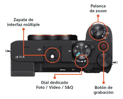 Camara Digital Mirrorless Sony Ilce-7cr A7cr