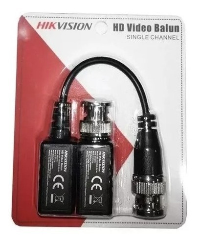 Balun Pasivo De Video Cctv Hikvision 5mp Lancomp